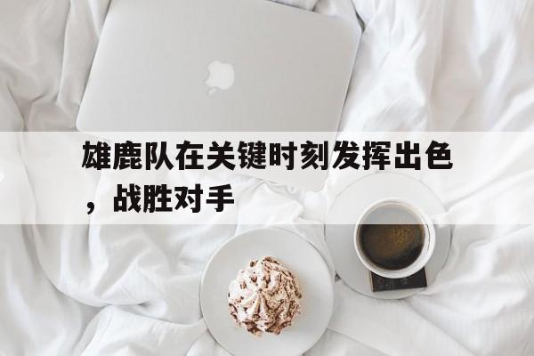雄鹿队在关键时刻发挥出色，战胜对手